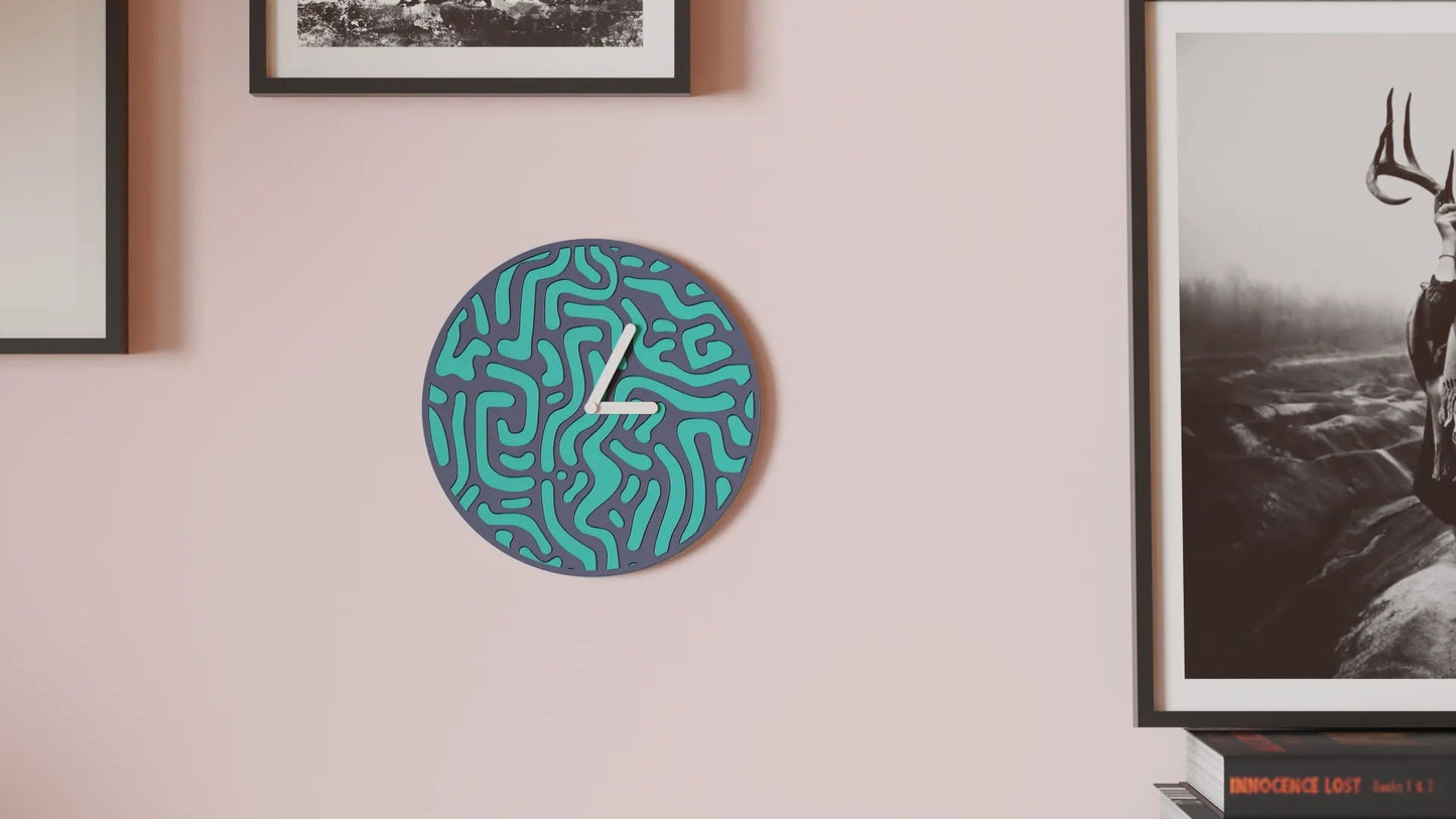 Orologio da Parete Motivo Organico - Packar