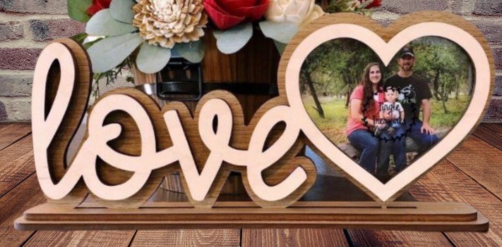 Cornice Legno LOVE - Packart