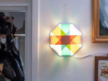 Lampada da Parete Esagonale Multicolore - Packar