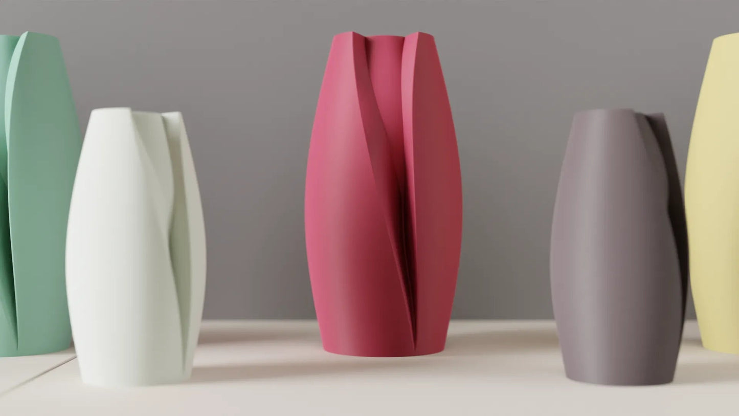 Vaso Design Moderno con Linee Intrecciate - Packar