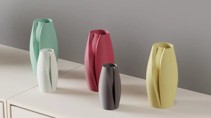 Vaso Design Moderno con Linee Intrecciate - Packar