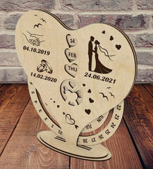Calendario Personalizzabile San Valentino - Packart