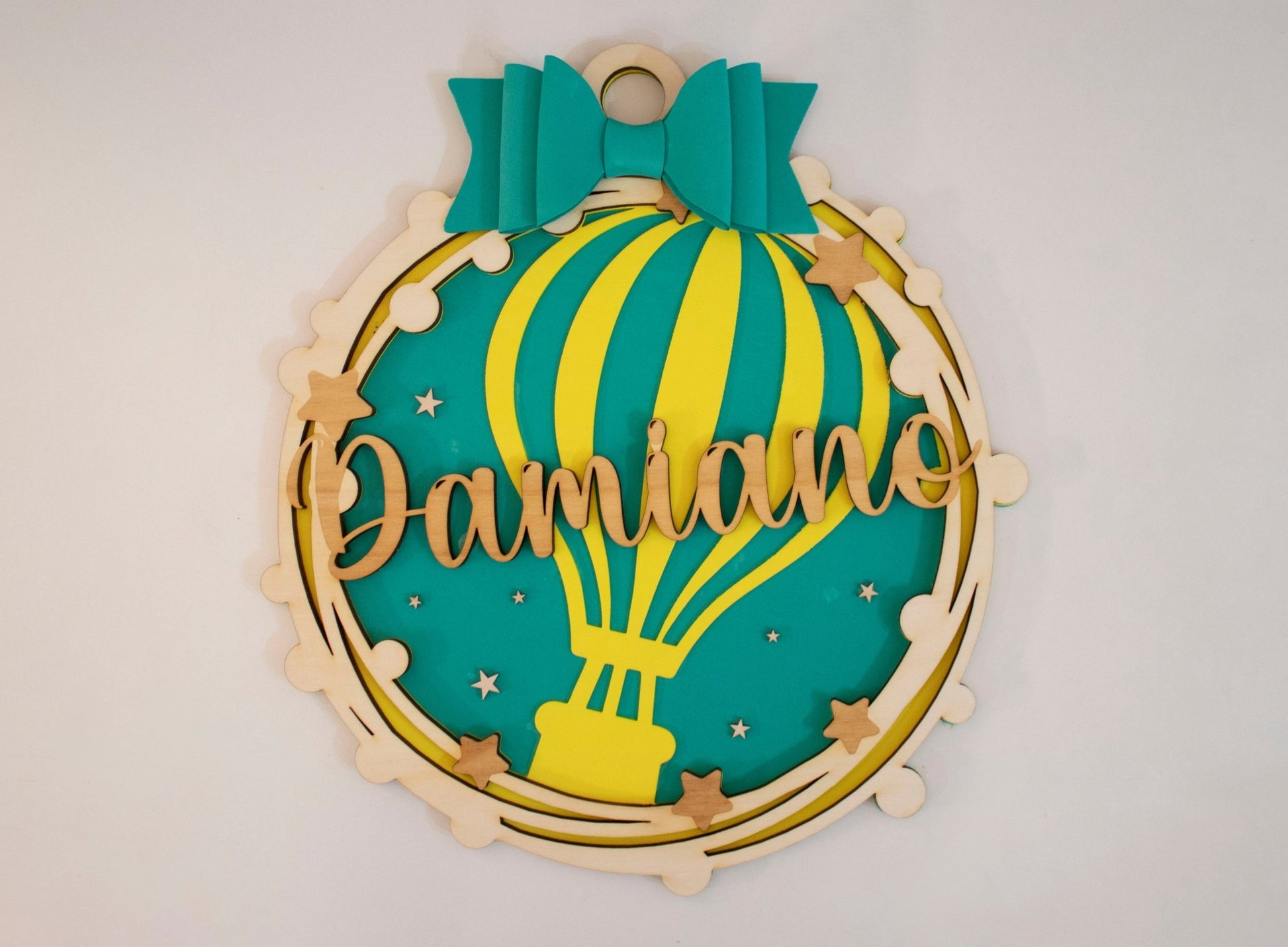 Fiocco Nascita in Legno - Packart