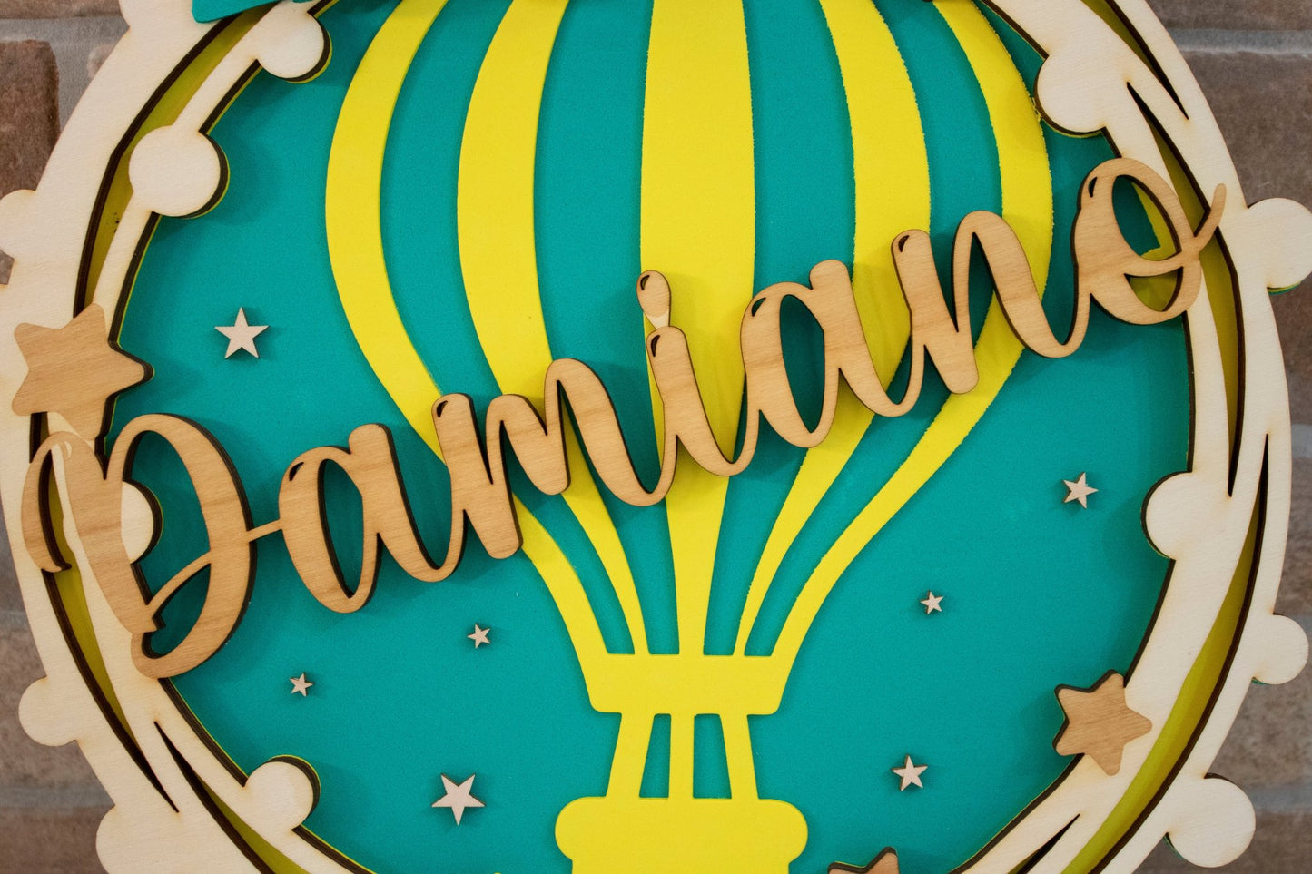 Fiocco Nascita in Legno - Packart