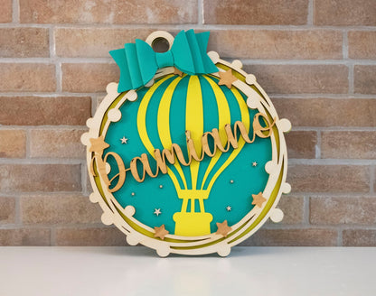 Fiocco Nascita in Legno - Packart