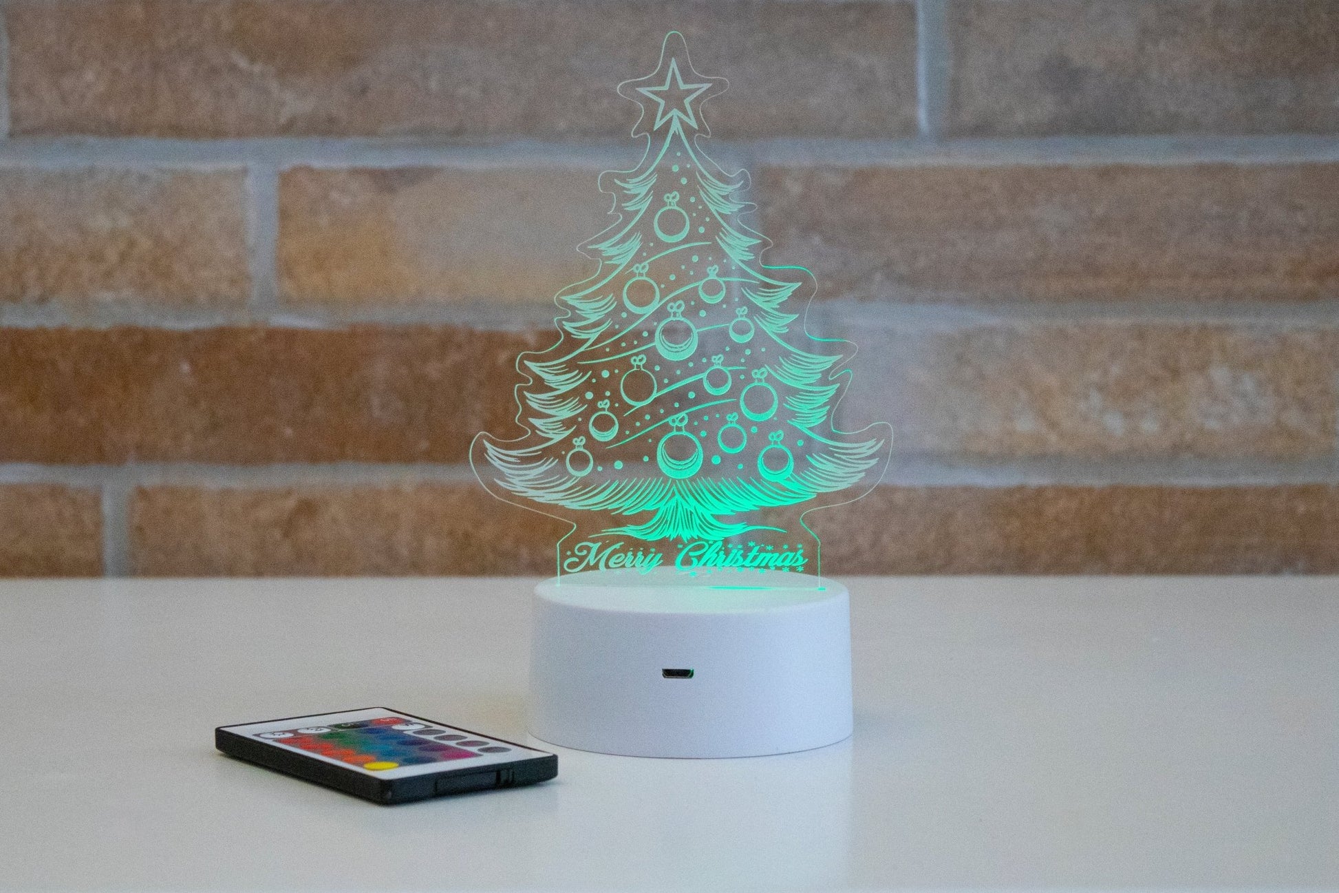 Lampada LED 3D Tema Natalizio - Packart