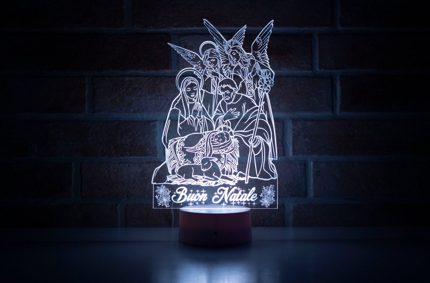 Lampada LED 3D Tema Natalizio - Packart