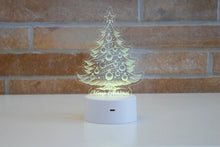 Lampada LED 3D Tema Natalizio - Packart