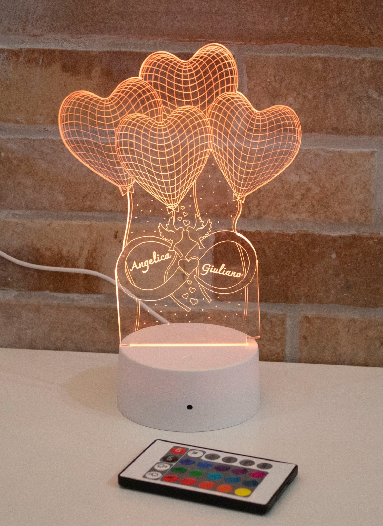 Lampada Plex Cuore - Packart
