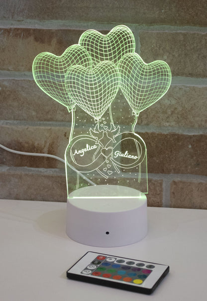 Lampada Plex Cuore - Packart