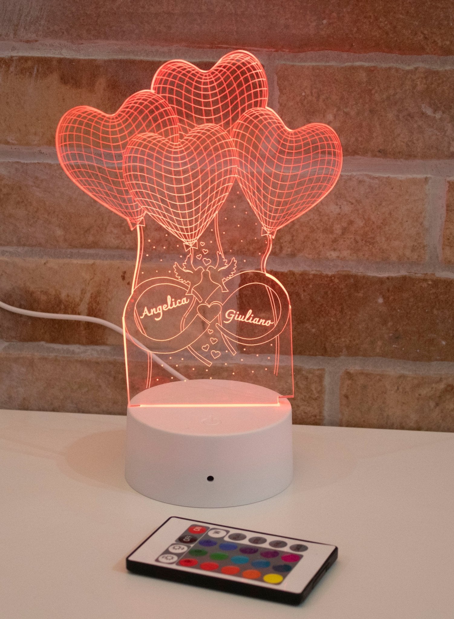 Lampada Plex Cuore - Packart