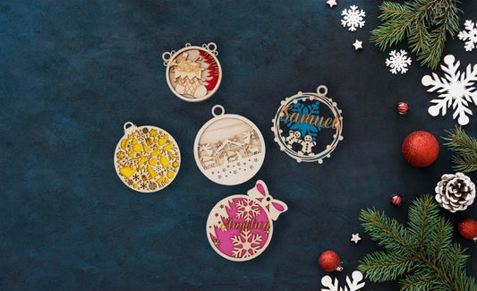 Palline di Natale in Legno - Packart