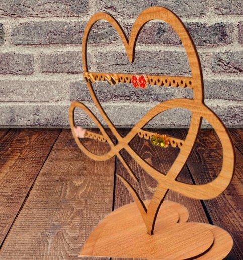 Portaorecchini Cuore - Packart